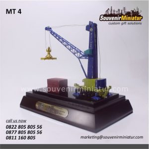 souvenir miniatur crane berkualitas
