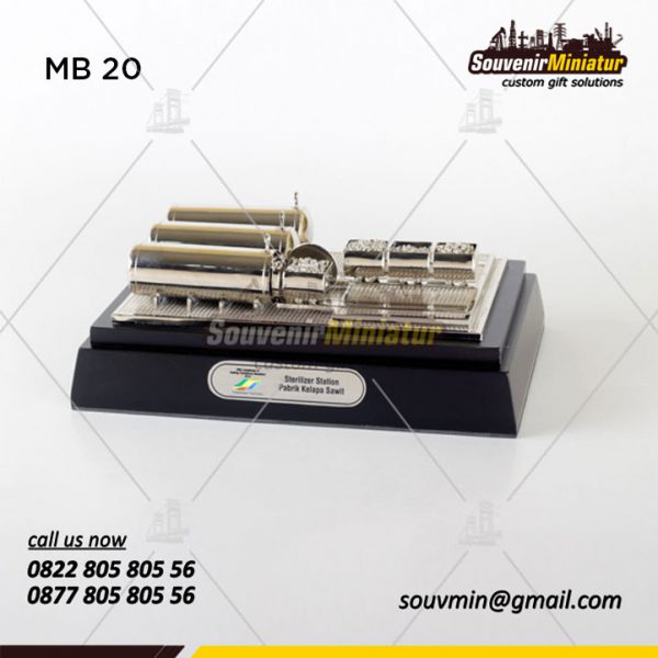 MB20 Miniatur Bangunan Pabrik Kelapa Sawit