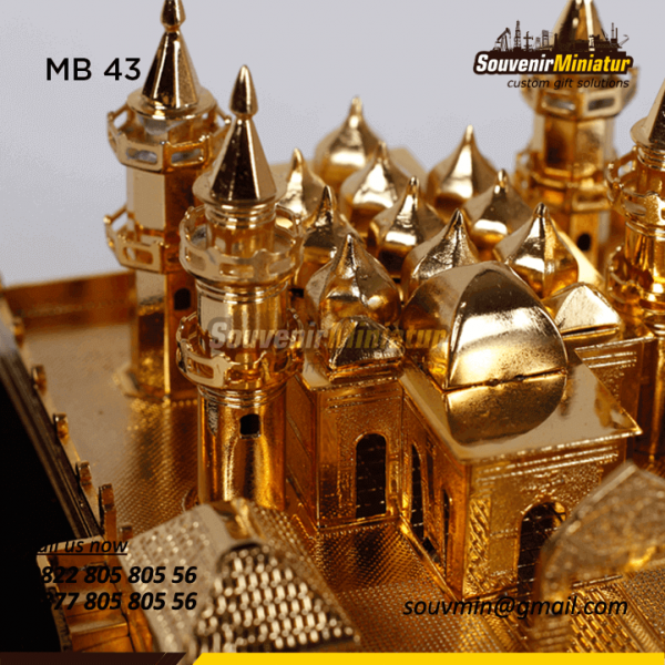 Detail Souvenir Miniatur Masjid Unik