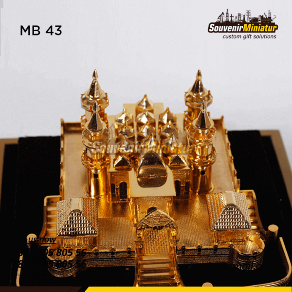 Detail Atas Souvenir Miniatur Masjid Unik