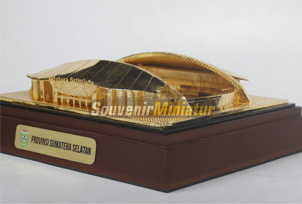 Miniatur Stadion Sriwijaya Sumatera Selatan