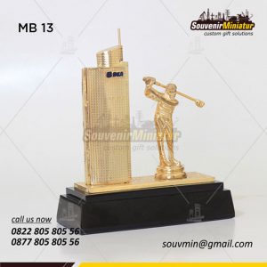 Souvenir Miniatur Gedung BCA