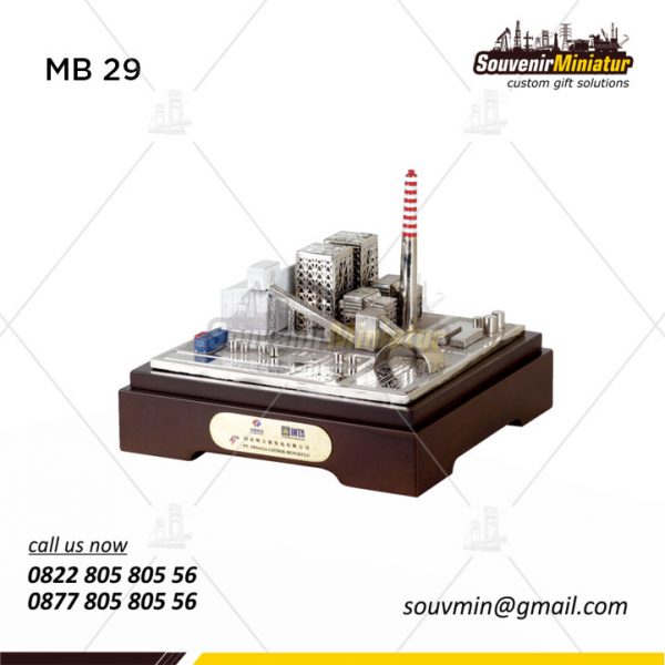 Miniatur Bangunan PT Tenaga Listrik Bengkulu