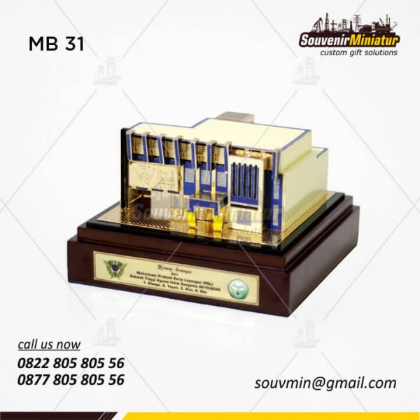 Miniatur Gedung Bea Cukai