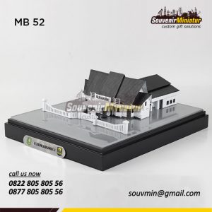 Souvenir Miniatur Bangunan Gedung Pemerintah Kota Sukabumi