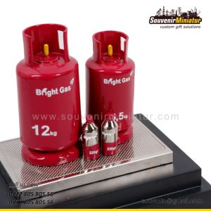 Miniatur Tabung Bright Gas PT Pertamina Patra Niaga