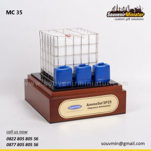 Miniatur Jerigen IBC Kempu AmmoSol 