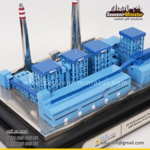 Miniatur PLTU PT PLN Indonesia Power UBP Banten 3 Lontar