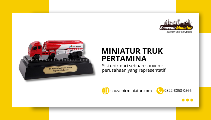 Miniatur Truk Pertamina Patra Niaga