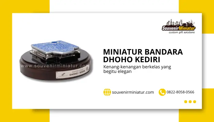 Miniatur Bandara Dhoho Kediri