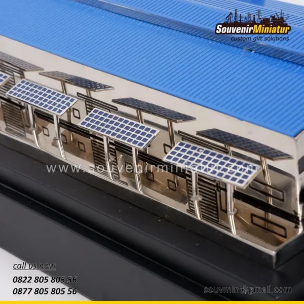 DETAIL-MB127 Miniatur Pabrik PT TMAI