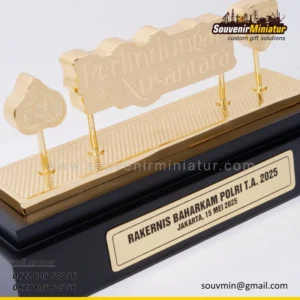 Miniatur Logo Perlindungan Nusantar