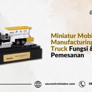 Miniatur Mobile Manufacturing Truck - SouvenirMiniatur