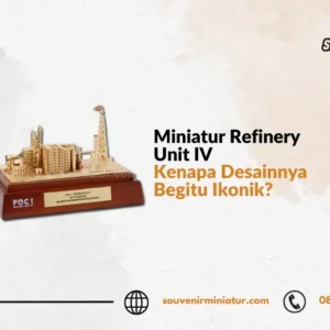 Miniatur Refinery Unit IV - Souvenir Miniatur