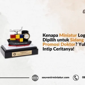 Miniatur Sidang Terbuka Promosi Doktor - SouvenirMiniatur
