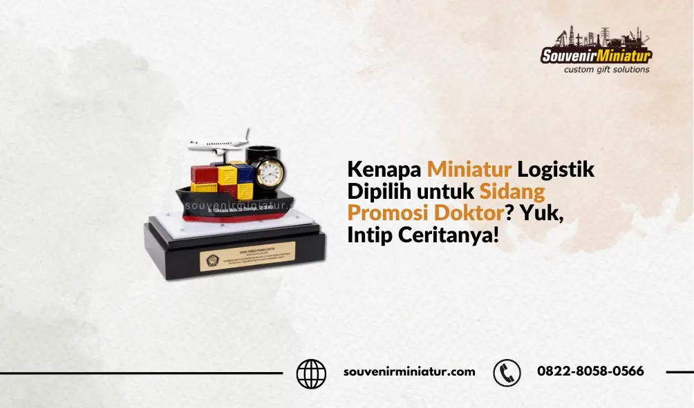 Miniatur Sidang Terbuka Promosi Doktor - SouvenirMiniatur