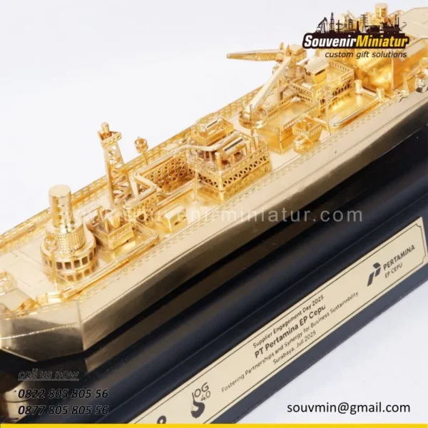 DETAIL-MK77 Miniatur Pertamina EP Cepu Jakarta