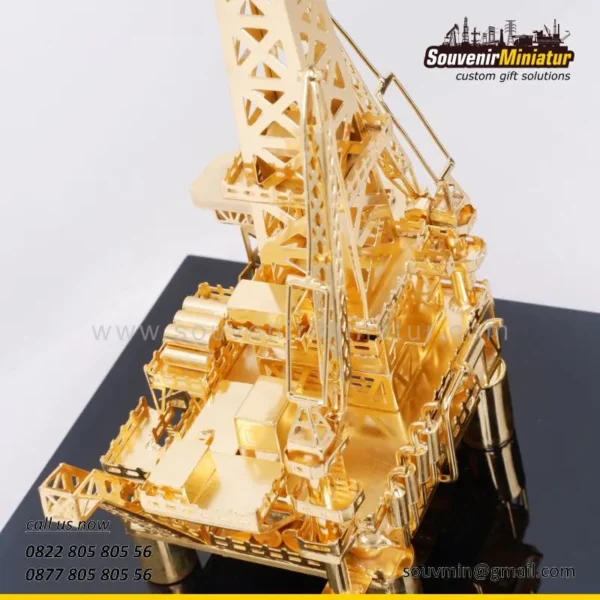 DETAIL-MP113 Miniatur Rig Offshore Pertamina Jakarta