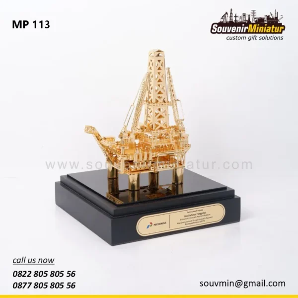 MP113 Miniatur Rig Offshore Pertamina Jakarta