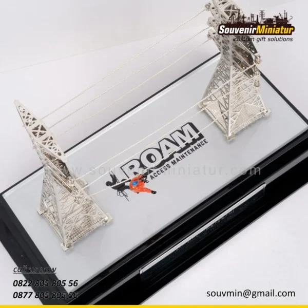 DETAIL-MT45 Miniatur Tower PLN Kalimantan