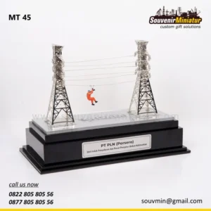 MT45 Miniatur Tower PLN Kalimantan