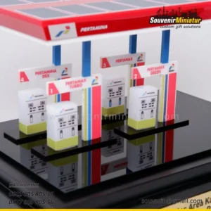 Miniatur SPBU Kenang-kenangan Perta