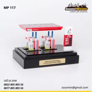 MP117 Miniatur SPBU Pertamina Sales Area