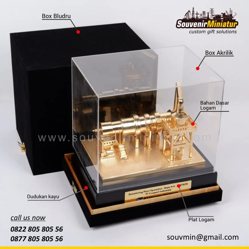 Miniatur Dewatering Plant Operation PT Freeport Indonesia 3 DETAIL2-MP125 Miniatur Dewatering Plant Operation