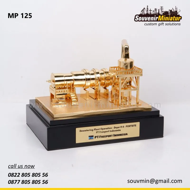 Miniatur Dewatering Plant Operation PT Freeport Indonesia 1 MP125 Miniatur Dewatering Plant Operation