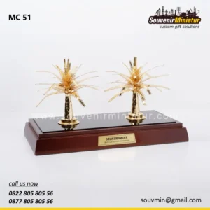 Miniatur Pohon Sawit Musi Rawas
