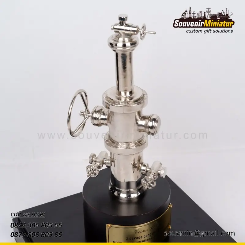 Miniatur Wellhead PT Star Energy Geothermal 2 DETAIL-MP130 Miniatur Star Energy Geothermal