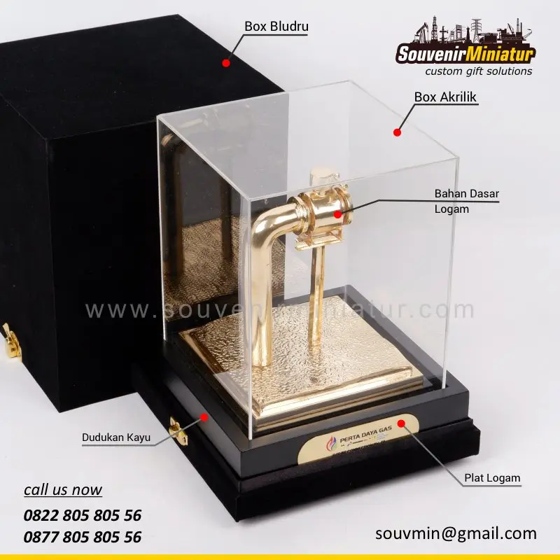 Miniatur Pipa PT Perta Daya Gas 2 DETAIL2-MC52 Miniatur Pipa Perta Daya Gas