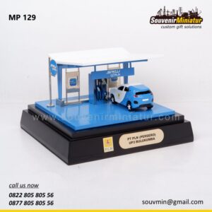Souvenir Miniatur 27 Miniatur SPKLU PLN Mobile PT PLN UP