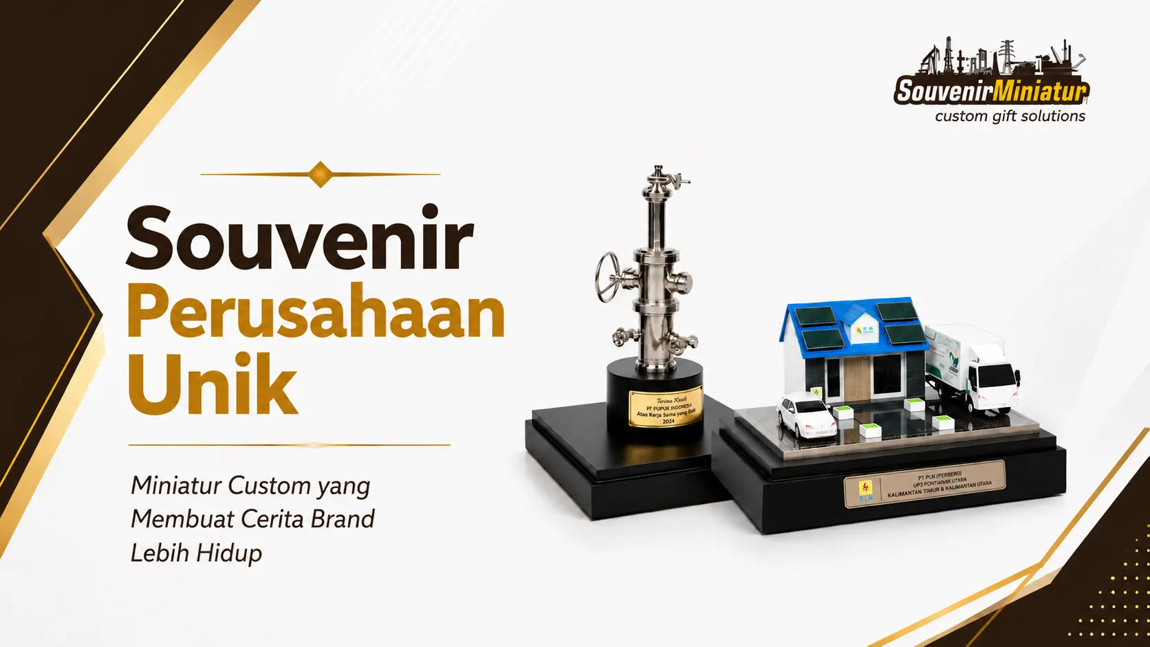 SM - souvenir perusahaan unik