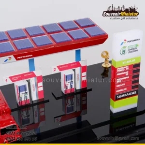 Miniatur SPBU PT Pertamina Sumbagse