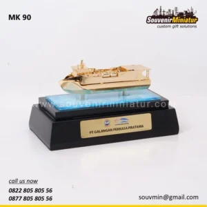 Souvenir Miniatur 19 Miniatur Kapal Wahana Virendra PT G
