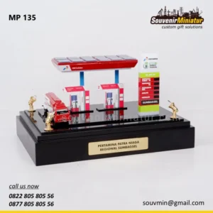 Miniatur SPBU PT Pertamina Sumbagse