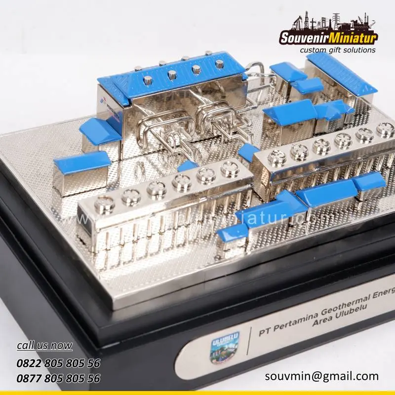 Miniatur PLTP Pertamina Geothermal Energy 2 DETAIL-MB157 Miniatur PLTP Pertamina Geothermal