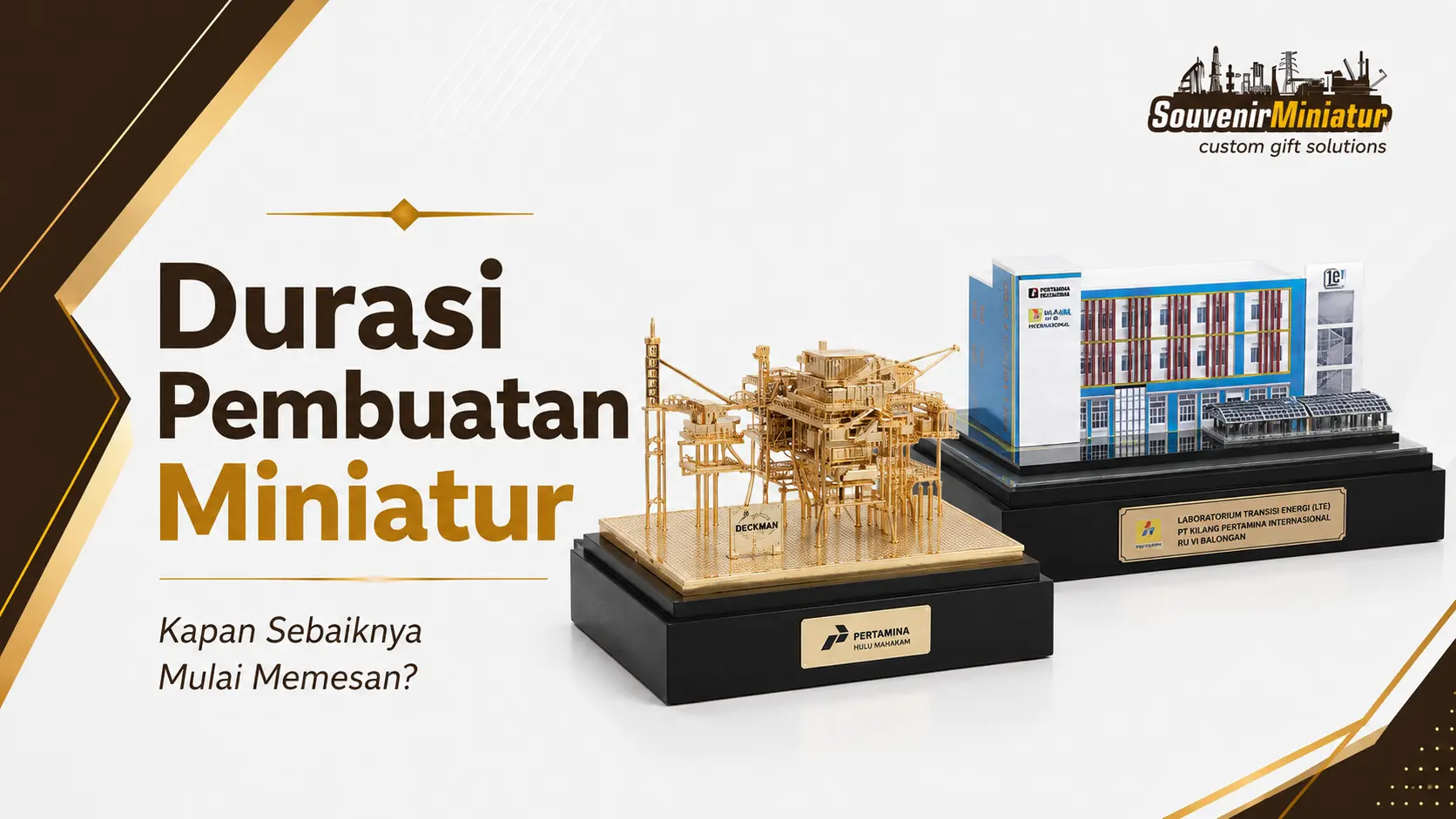 SM - durasi pembuatan miniatur