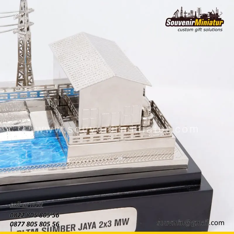 Miniatur PLTM Sumber Jaya 2 DETAIL-MP142 Miniatur PLTM Sumber Jaya
