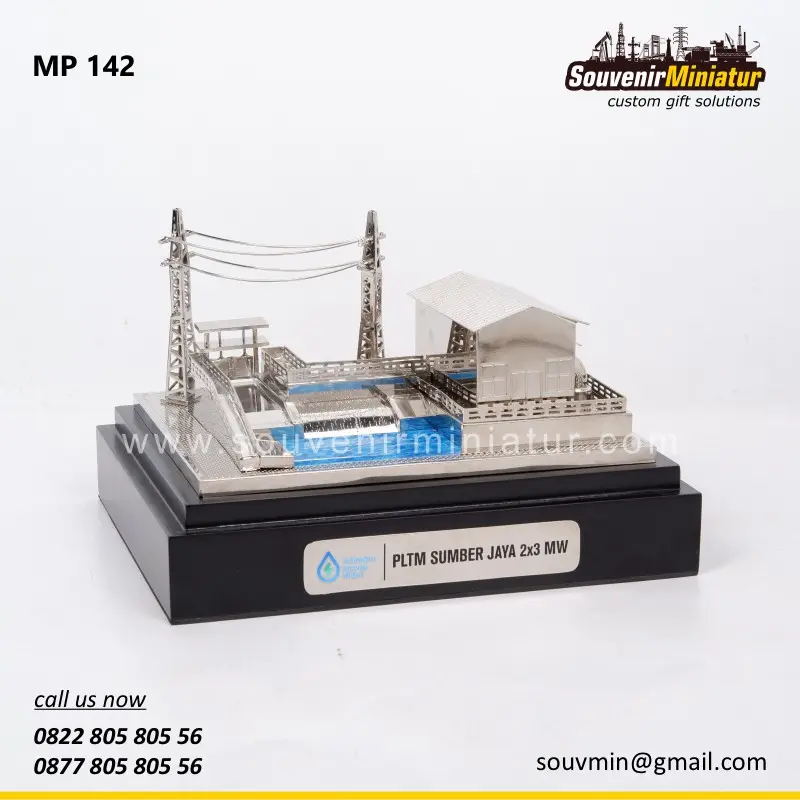 Miniatur PLTM Sumber Jaya 1 MP142 Miniatur PLTM Sumber Jaya