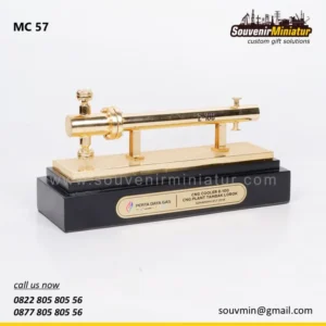 Souvenir Miniatur 19 Miniatur Pipa Perta Daya Gas